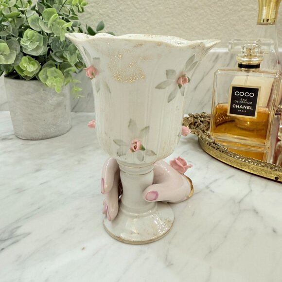 Vintage Porcelain "Hand" Vase - Picture 10 of 17